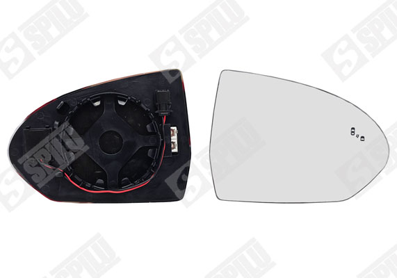 Spiegelglas, buitenspiegel Spilu 16398