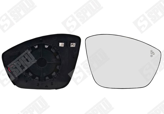 Spiegelglas, buitenspiegel Spilu 16410