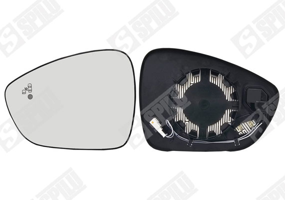 Spiegelglas, buitenspiegel Spilu 16427