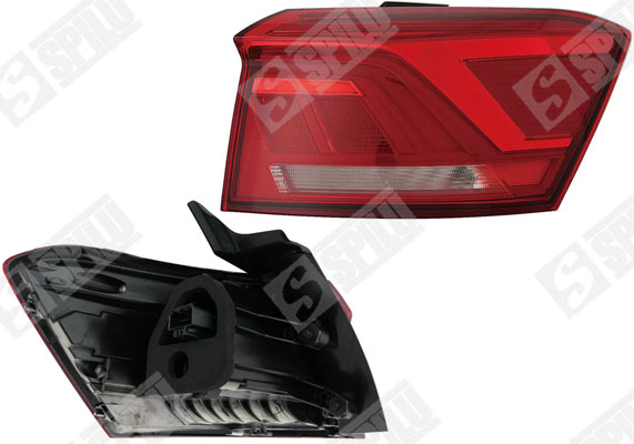 Achterlicht Spilu 491366