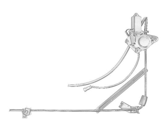 Raambedieningsmechanisme Pacol IVE-WR-006R