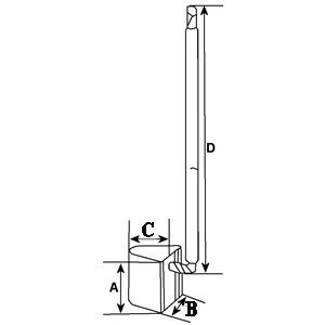 Koolborstel, startmotor Hc-Cargo F 032 900 267