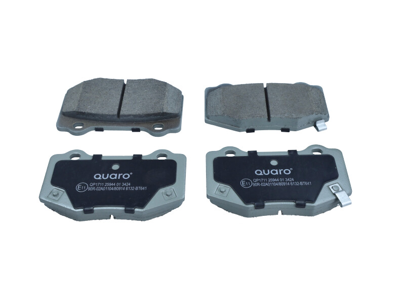 Remblokkenset, schijfrem Quaro QP1711