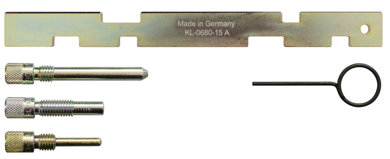Blokkeer- en timinggereedschapset Gedore KL-0680-27 A