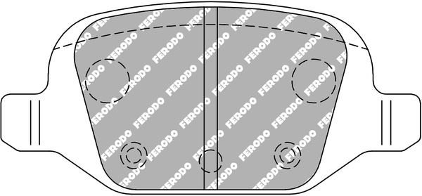Remblokset Ferodo Racing FCP1324H
