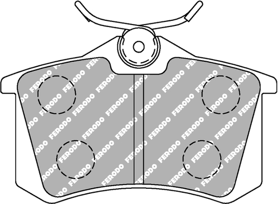Remblokset Ferodo Racing FCP1491H