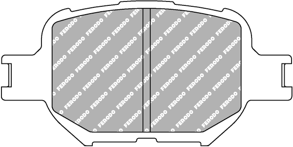 Remblokset Ferodo Racing FCP1528H