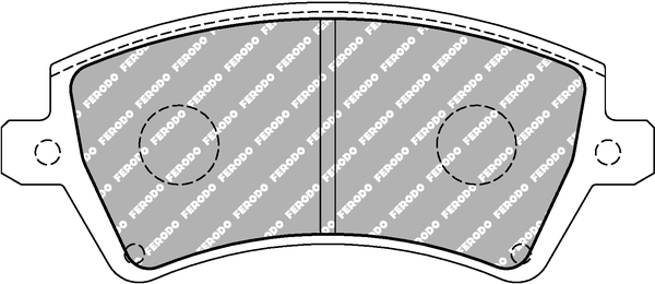 Remblokset Ferodo Racing FCP1573H