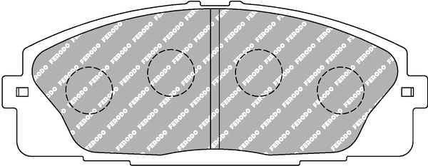 Remblokset Ferodo Racing FCP4327H