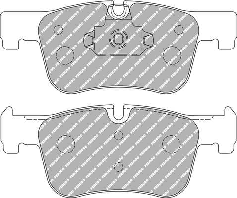 Remblokkenset, schijfrem Ferodo Racing FCP4489H