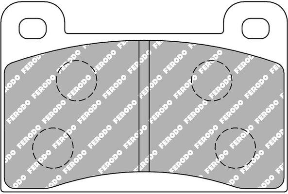 Remblokset Ferodo Racing FCP461R