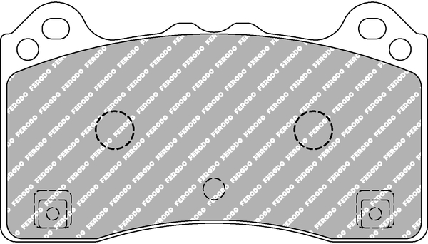 Remblokkenset, schijfrem Ferodo Racing FCP4830Z