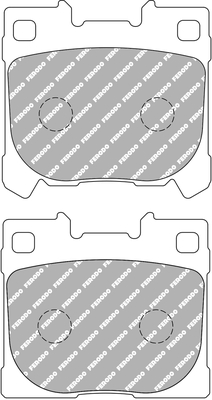 Remblokkenset, schijfrem Ferodo Racing FCP5262Z