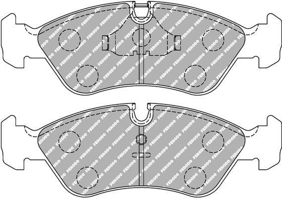 Remblokset Ferodo Racing FCP584R