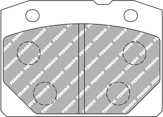 Remblokset Ferodo Racing FCP96R