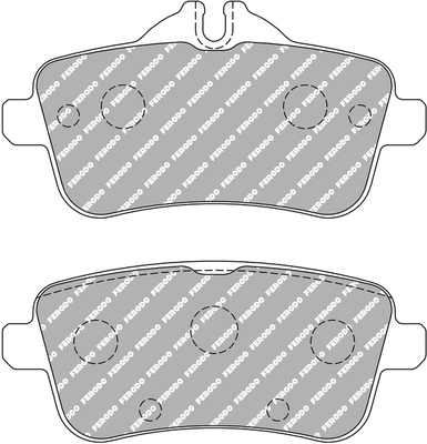 Remblokkenset, schijfrem Ferodo Racing FDS4587