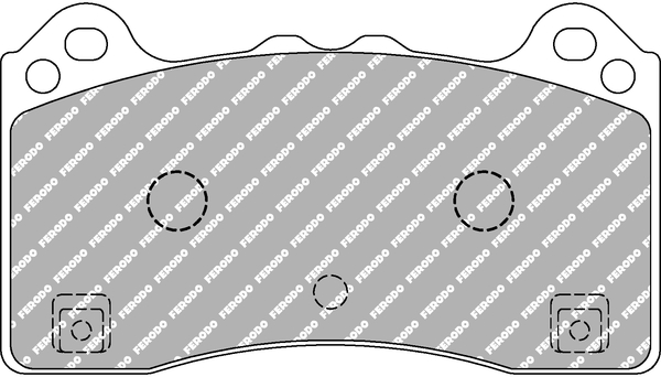 Remblokkenset, schijfrem Ferodo Racing FDS4830