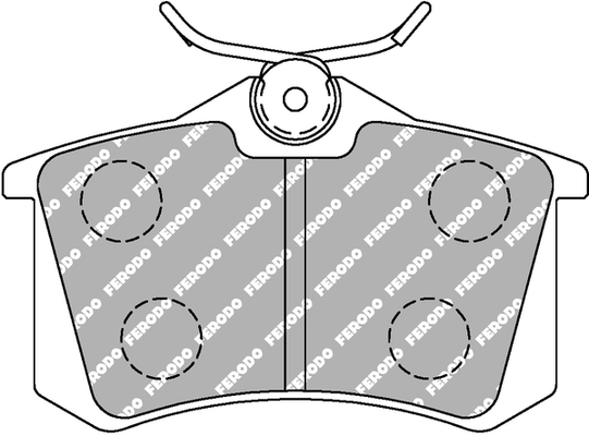 Remblokset Ferodo Racing FDS541