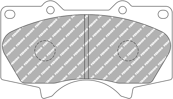 Remblokkenset, schijfrem Ferodo Racing FDSE1698