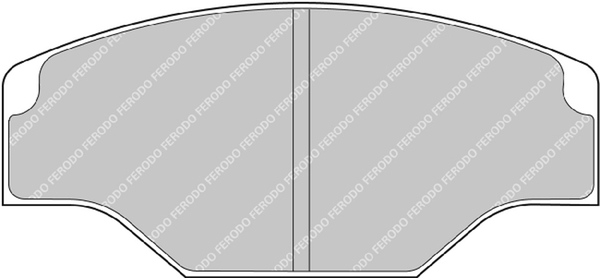 Remblokkenset, schijfrem Ferodo Racing FRP201G