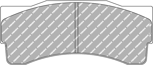 Remblokkenset, schijfrem Ferodo Racing FRP3039GB
