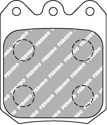 Remblokset Ferodo Racing FRP3104R