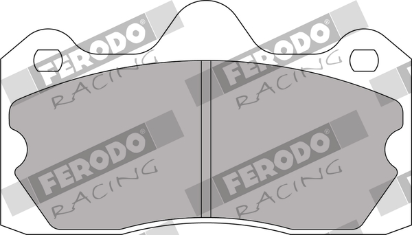 Remblokkenset, schijfrem Ferodo Racing FRP3115G