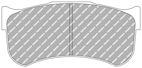 Remblokkenset, schijfrem Ferodo Racing FRP3128GB