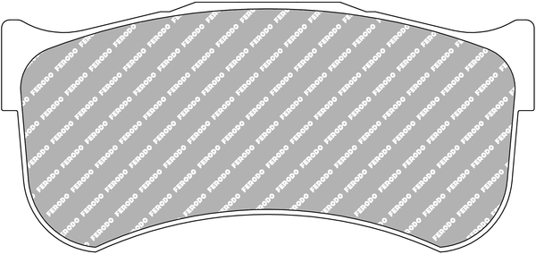 Remblokkenset, schijfrem Ferodo Racing FRP3153GB