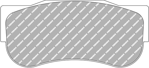 Remblokkenset, schijfrem Ferodo Racing FRP3155TL66