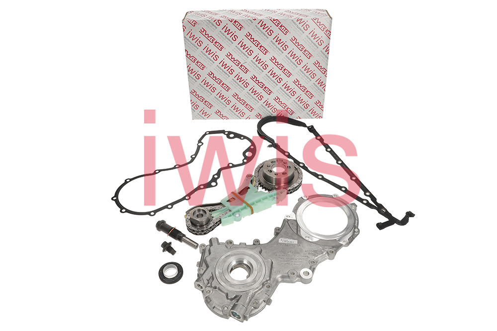 Oliepomp aandrijfketting Iwis Motorsysteme 74259Set