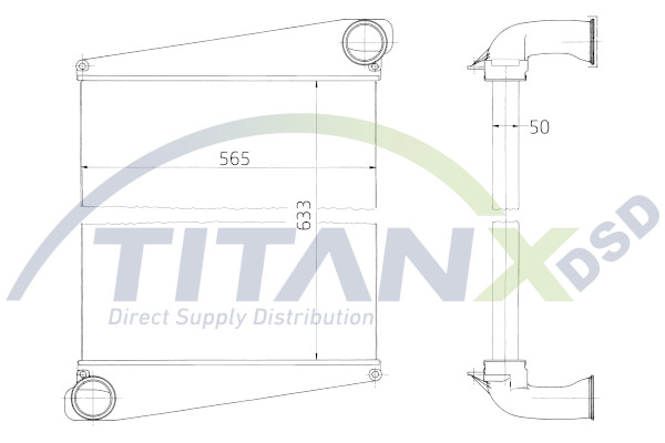 Interkoeler Titanx IX129004