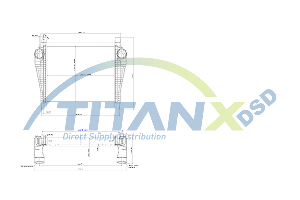 Interkoeler Titanx IX159005