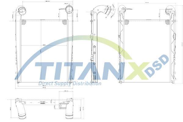 Interkoeler Titanx IX169004