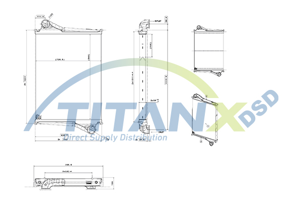 Interkoeler Titanx IX609005