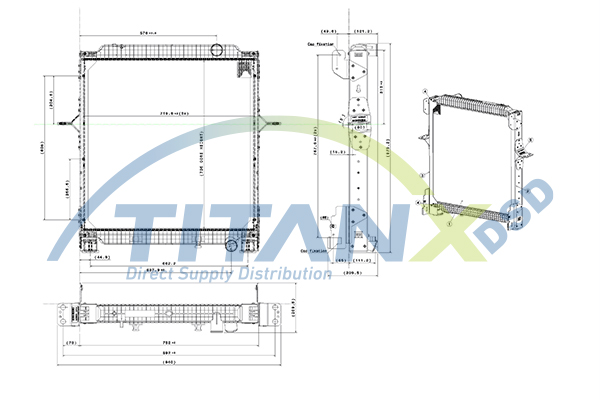 Radiateur Titanx RX129001
