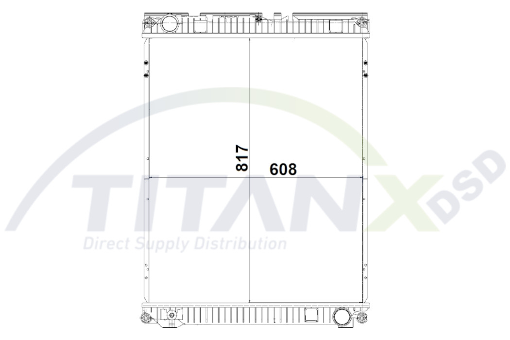 Radiateur Titanx RX139018