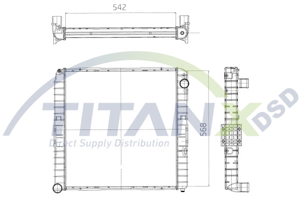 Radiateur Titanx RX159002