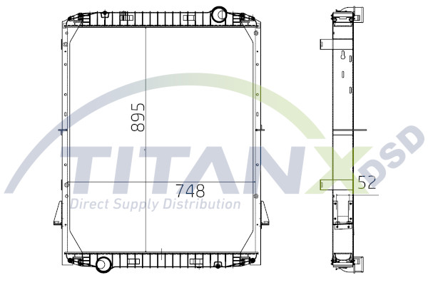 Radiateur Titanx RX159016