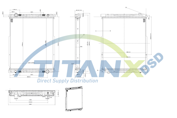 Radiateur Titanx RX159021
