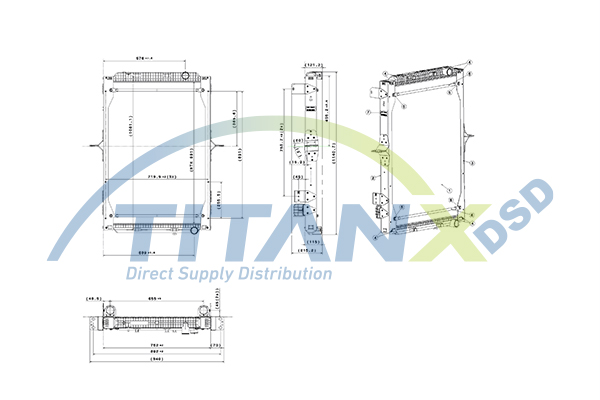 Radiateur Titanx RX169011