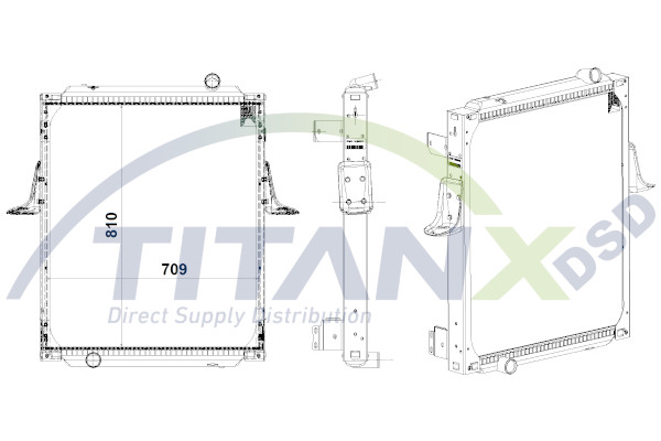 Radiateur Titanx RX169012