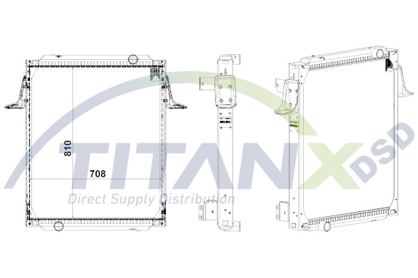 Radiateur Titanx RX169014