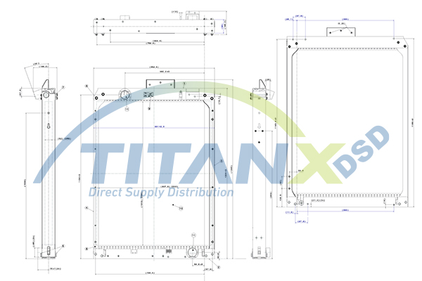 Radiateur Titanx RX609001