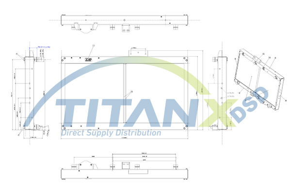 Radiateur Titanx RX609002