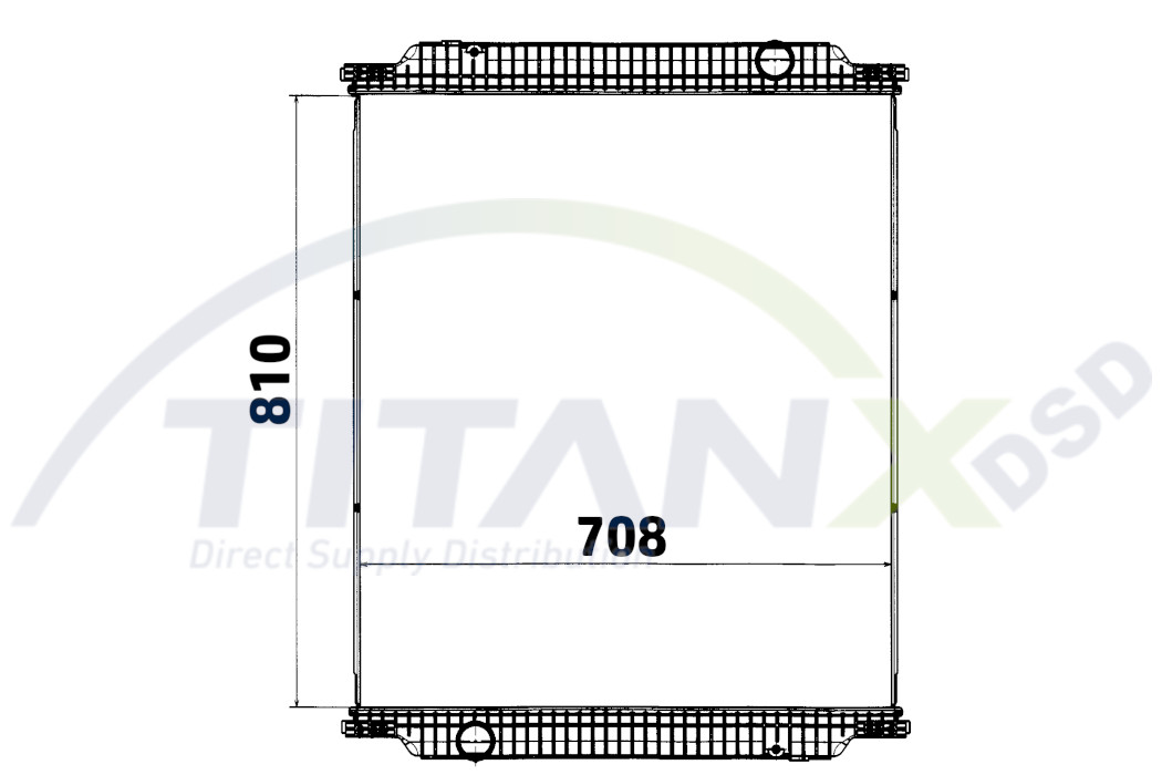 Radiateur Titanx RX609016