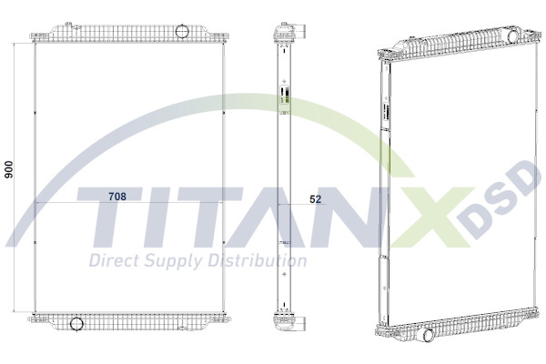Radiateur Titanx RX609018