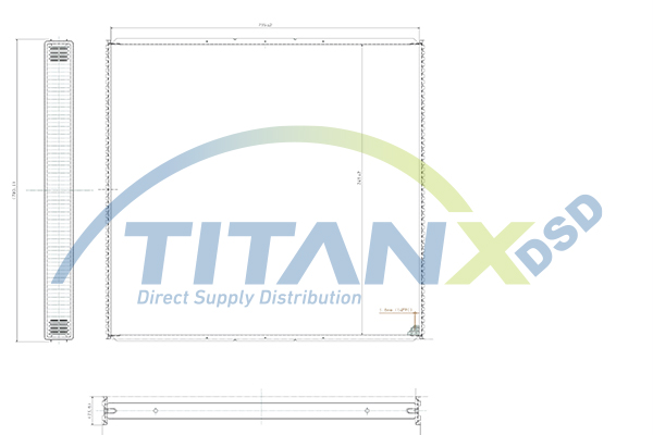 Koelblok radiateur Titanx WX159010