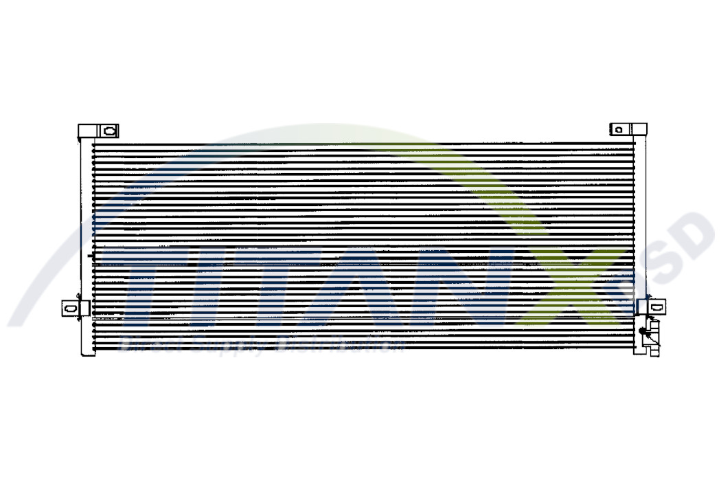 Airco condensor Titanx CX129009