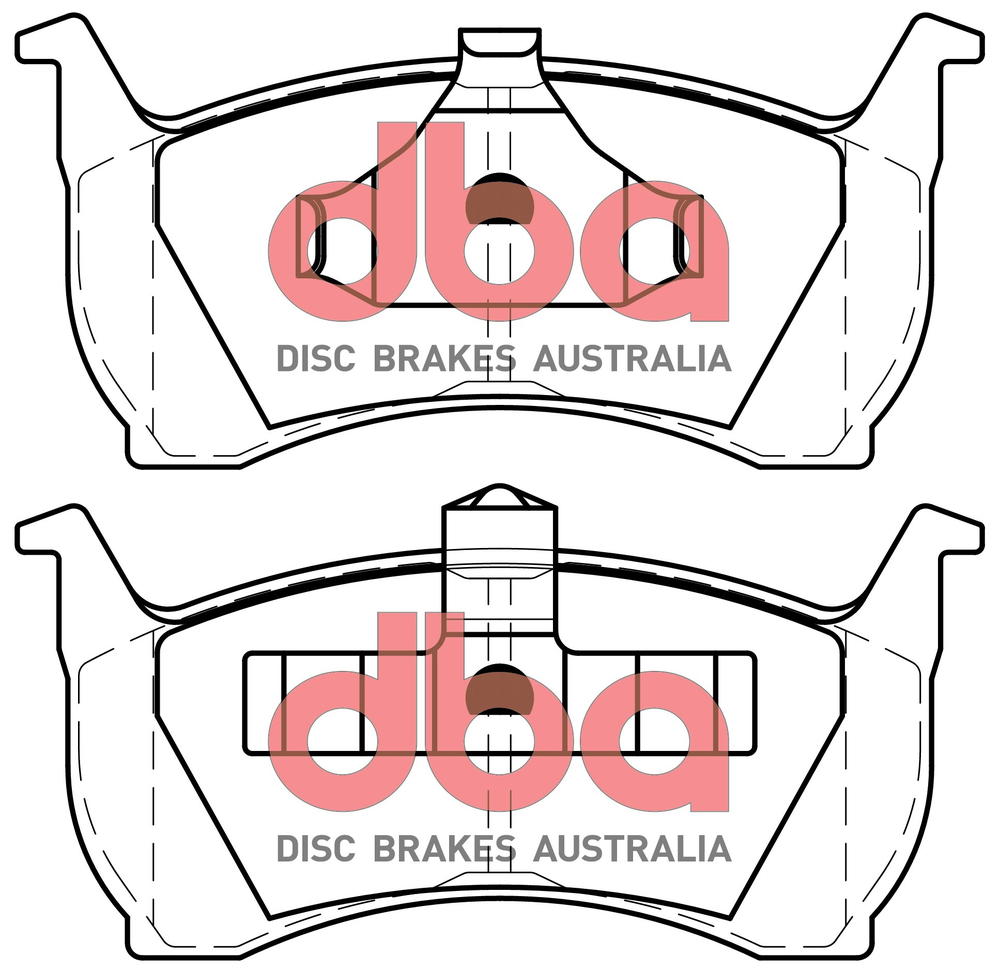 Remblokset Dba Australia DB1108SP